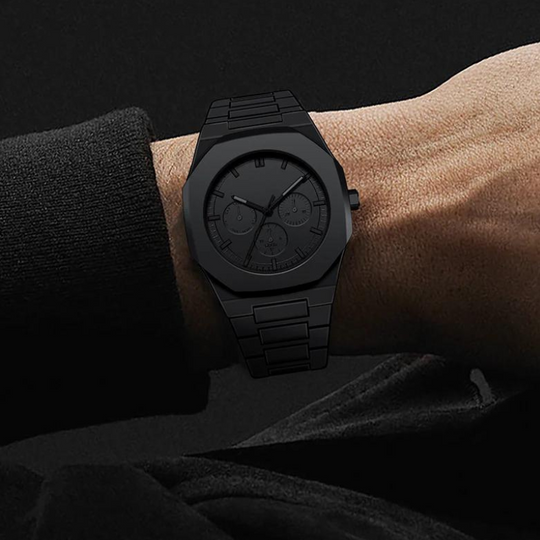 Relógio Masculino Minimalista Exchange | Preto